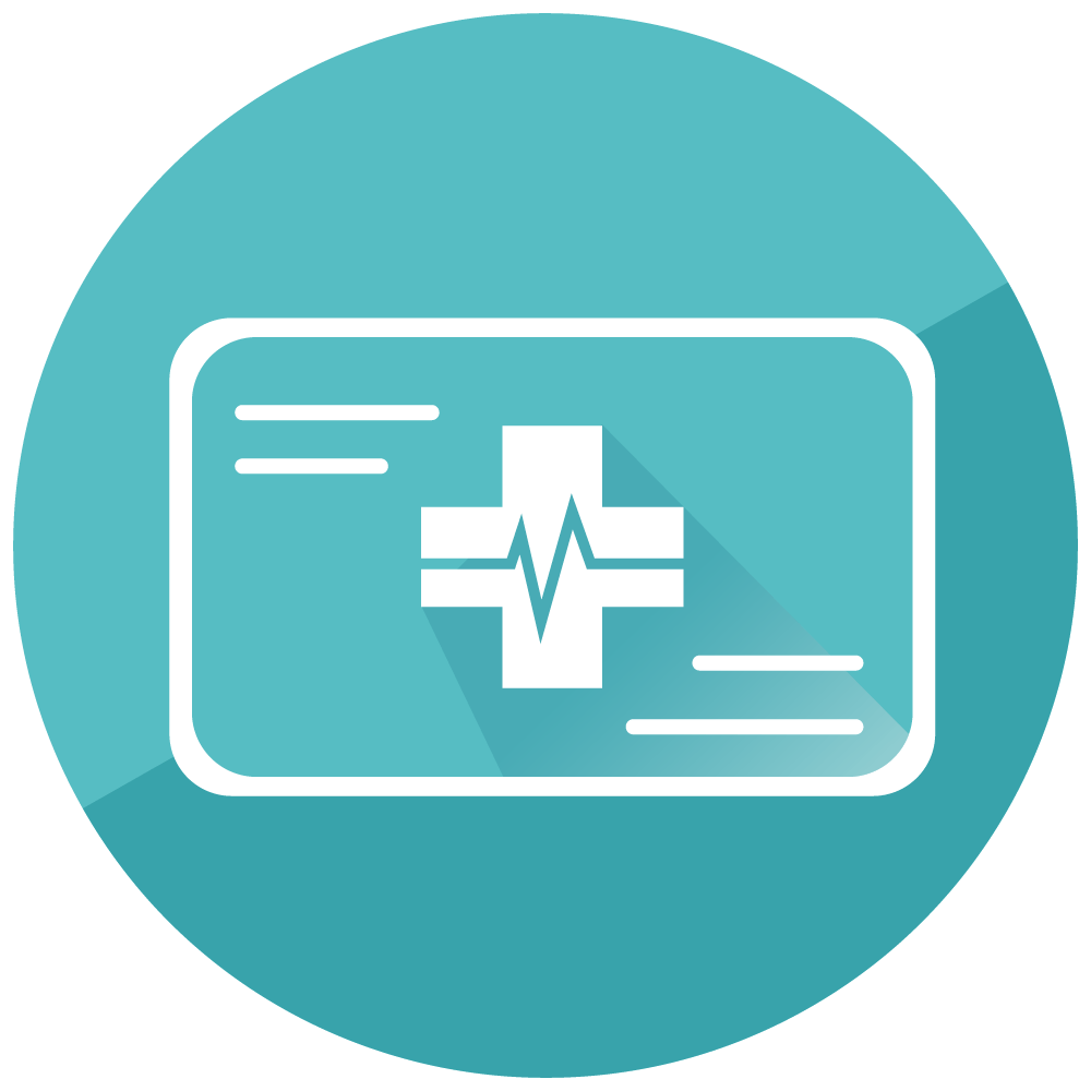 A medical card for emergencies. A medical card for emergencies.